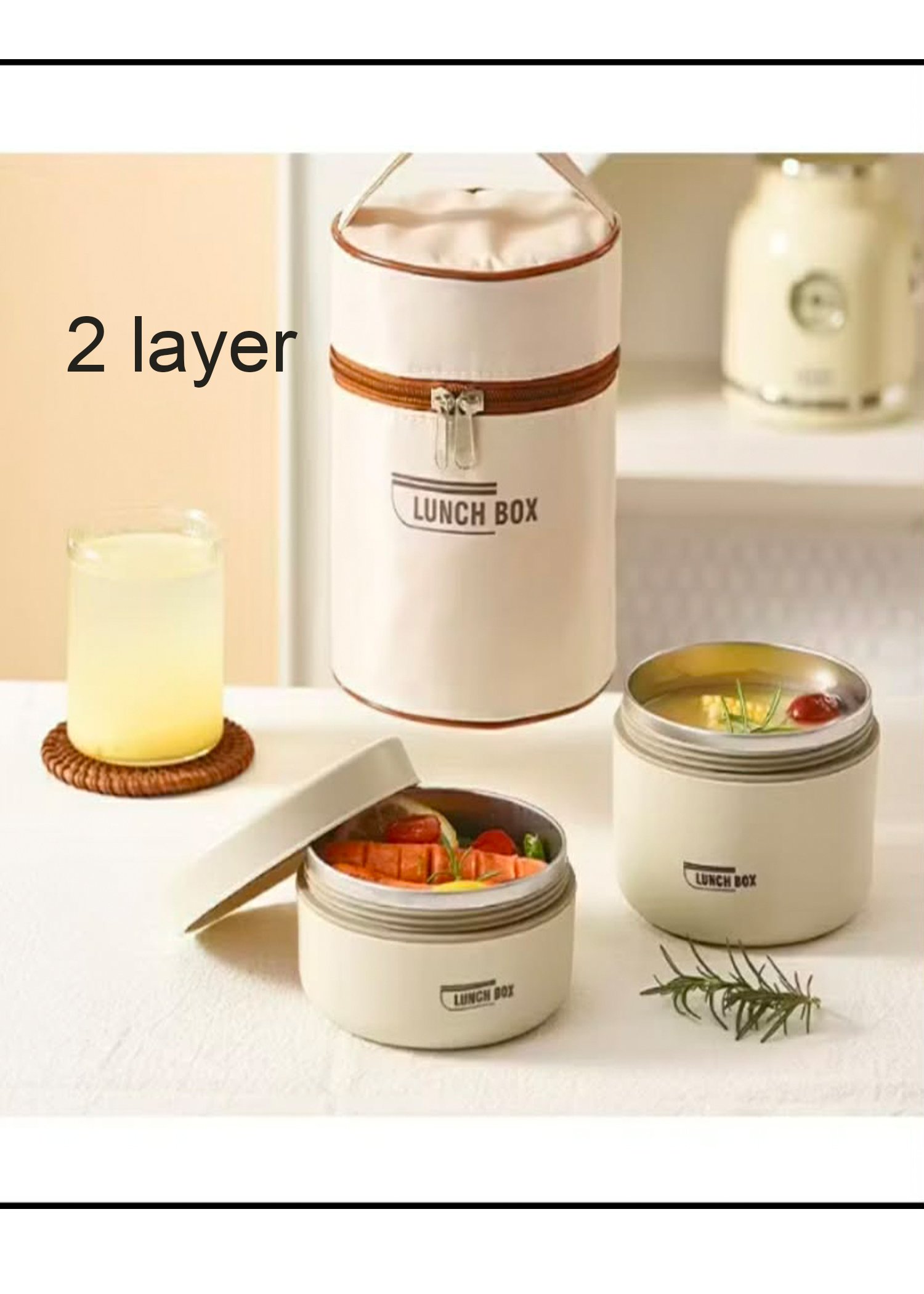 LUNCH BOX 2 LAYER