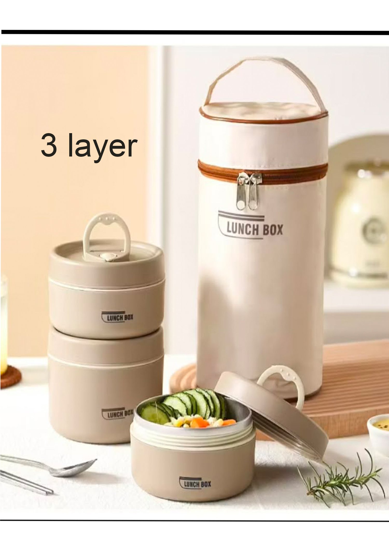 LUNCH BOX 3 LAYER